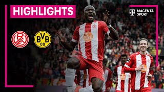 RW Essen  Borussia Dortmund II  Highlights 3 Liga  MAGENTA SPORT [upl. by Analah]