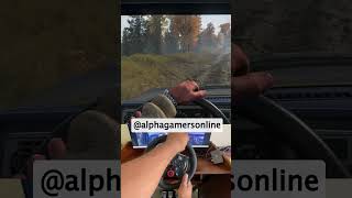 Crossing river in Nissan  Snowrunner alphagamers snowrunner gaming games 4k shorts short [upl. by Chesney]