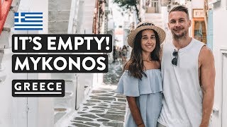 WHAT MYKONOS IS REALLY LIKE City Center Old Town Mykonos  Greece Travel Vlog [upl. by Nesila]