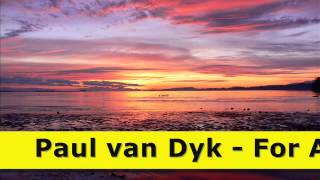 Paul van Dyk  For An Angel Maywave amp CJ Seven Bootleg Remix [upl. by Dietrich]