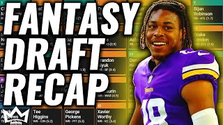 2024 Fantasy Football Draft Recap  12 Team  PPR Pick 8 [upl. by Ifar962]