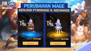 Cloud Song Indonesia  Pyromage and Aquamage Class [upl. by Erminie40]