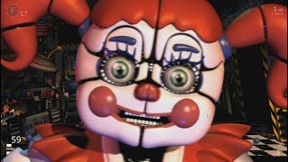 Ultimate Custom Night  Circus Baby Jumpscare [upl. by Neved]