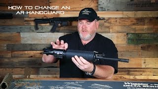 How to Change your AR Handguard [upl. by Alekat483]