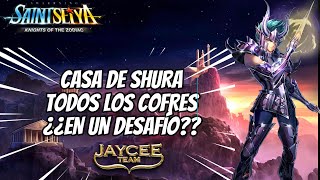 TEMPLO SHURA TODOS LOS COFRES DE UNA DESAFÍO DE LOS 12 TEMPLOS DE HADES DIFÍCIL [upl. by Aneev]