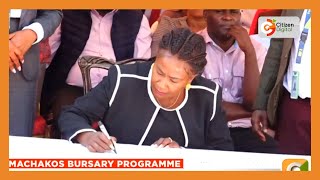 Governor Wavinya Ndeti launches bursary programme targeting poor families [upl. by Teryl]