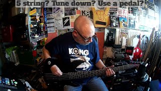 Me and my Bass  5 string Tune down Use a pedal [upl. by Hedwiga543]