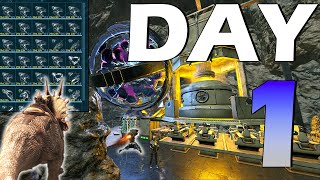 How a 20000 Hr Duo Claims Skylight and Raids OIL Cave Day 1  Ark PvP [upl. by Mcdermott177]