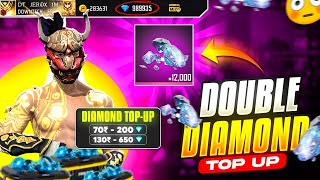 NEW DOUBLE DIAMONDS TOP UP WEBSITE FREE FIRE  DOUBLE DIAMOND TOP UP KAISE KARE  ARYA GAME SHOP [upl. by Anaert]