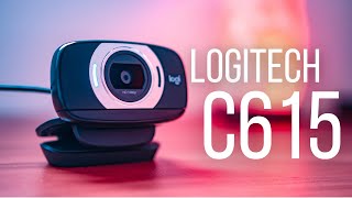 Logitech C615 Review and Video Test  Best Webcam for Zoom Skype Streaming and More [upl. by Jaymee]