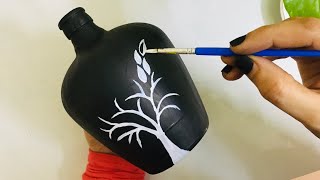 Simple and Easy Bottle Art  Bottle Decor [upl. by Etnelav11]