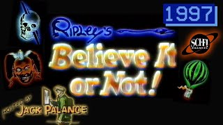 Ripleys Believe It Or Not Marathon hosted by Jack Palance  1997 SciFi Channel with Commercials [upl. by Eizle]