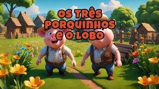 OS TRÊS PORQUINHOS E O LOBO [upl. by Audette249]