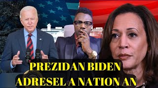 PREZIDAN BIDEN PALEDlo nan je anpil ameriken deside antre canada koz trump [upl. by Dnallor426]