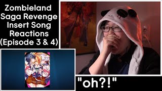 Newbie Jun Reacts  Zombieland Saga Revenge Insert Songs Episode 3 amp 4 [upl. by Nedda]