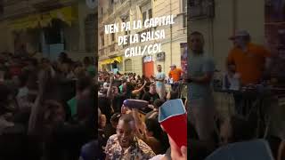 Esto Es La Capital De La Salsa Como Todo Los Viernes Salsa En La Calle BulevarDe Rio vlogs salsa [upl. by Fin]