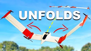 UnFolding a Quadcopter to Increase Efficiency  Part 1 [upl. by Melone]