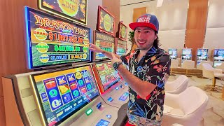 WINNING BACK TO BACK JACKPOTS A Las Vegas High Limit Slots MASTERPIECE [upl. by Grissom]