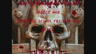 Cannibal Corpse  They Deseve To Die With Lyrics [upl. by Rudich]