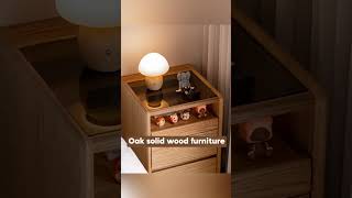 Why Choose Solid Wood Nightstands Nightstand SolidWood BedroomStorage [upl. by Awjan]