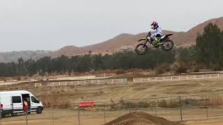 497 Brock Leitner  2018 Lake Elsinore Supercross [upl. by Dante]