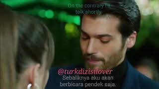 Dolunay 20 Nazli amp Ferit Romantic Kiss English amp Indonesian Sub [upl. by Daryle675]