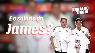 O QUE O SÃƒO PAULO DEVE FAZER COM O SALÃRIO DE JAMES RODRÃGUEZ [upl. by Ayalahs]