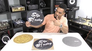 DJ Slipmats  Slip Bladez DJHenrayCustomscom [upl. by Ibba]