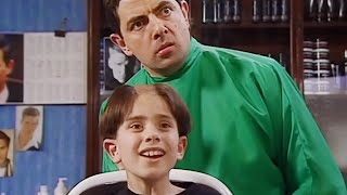 When you go to a cheap barber  Mr Bean Live Action  Full Episodes  Mr Bean [upl. by Carrick126]