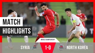 Syria vs North Korea  Extended Highlights  World Championship [upl. by Roddie]