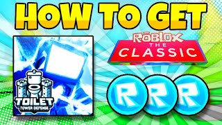 How To Get ALL 5 TOKENS in Toilet Tower Defense Roblox The Classic [upl. by Salomon174]