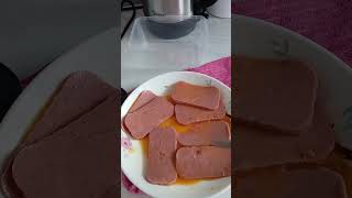 EASY WAY OF COOKING LUNCHEON MEATshort [upl. by Starobin318]