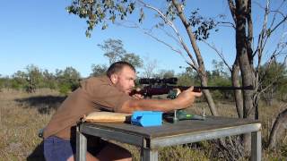 FATBOY404 shooting the 7x64 loaded with ACPs  500 yards [upl. by Fransen]