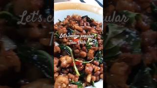 Lets cook a Thai Dish 🧡 food cooking thaifood [upl. by Aivan]