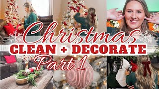 2024 CHRISTMAS CLEAN  DECORATE  COZY CHRISTMAS DECORATING  CLEANING MOTIVATION  MarieLove [upl. by Ellocin]