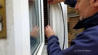 How to replace your double glazed window seals and stop cold draughts [upl. by Michaella]