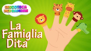 La Famiglia Dita 🖐 Papa Dito  Canzoni per Bambini [upl. by Ongineb]