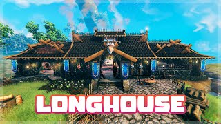 How to Build the Ultimate Longhouse  Valheim [upl. by Nbi]