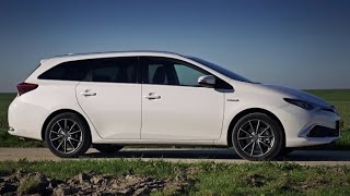 Toyota Auris TS Hybrid 2015 review [upl. by Shermie206]