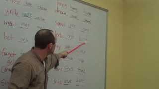 Learn English ESL Irregular Verbs Grammar Rap Song StickStuckStuck with Fluency MC [upl. by Bradski]