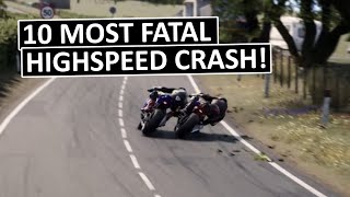 10 MOST FATAL HIGHSPEED CRASHES [upl. by Cioban]