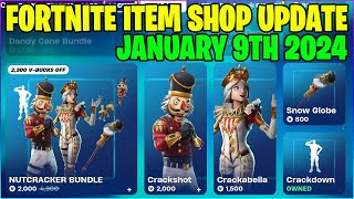 CRACKSHOT amp CRACKABELLA ARE BACK Fortnite Item Shop January 9th 2024 Fortnite Battle Royale [upl. by Pyszka]