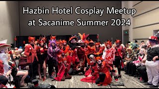 Sacanime Summer 2024 Hazbin Hotel Cosplay Meetup [upl. by Rockie682]