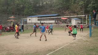 Chaite Dashain Warchok Mela  KHIMAJE Vs BARALDADA  Volleyball  2080  Lamtari Satya Youth Club [upl. by Yerac]