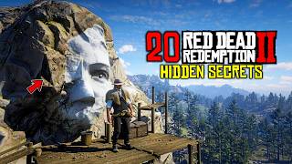 20 Hidden Secrets That Players Missed Hard Version  RDR2 [upl. by Aydan725]