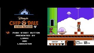 Chip n Dale Rescue Rangers 4 Hack of The Jetsons Cogswells Caper NES  Walkthrough [upl. by Featherstone245]