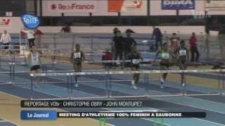 Un meeting dathlétisme 100 féminin à Eaubonne [upl. by Unity]