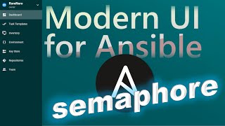 Semaphore  отличная и простая UI для Ansible Автоматизация [upl. by Terence433]