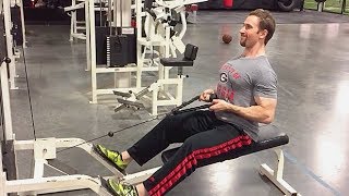 Seated Rotational Rope Row [upl. by Bergquist]