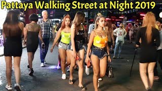 Pattaya Walking Street at Night [upl. by Luisa]